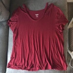 Flowy Top with Cutouts